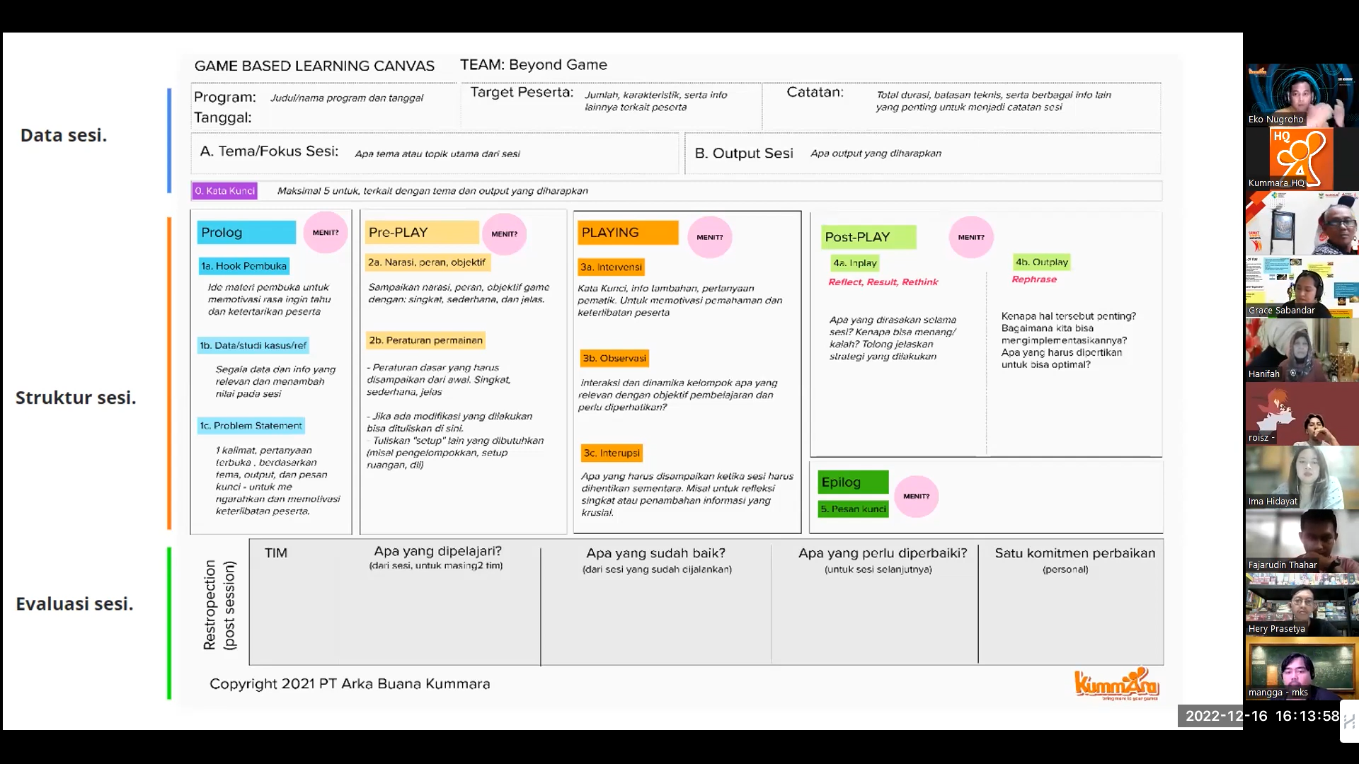 Game-Based Learning Canvas Blank
